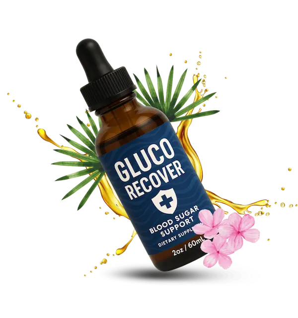 GlucoRecover bottle